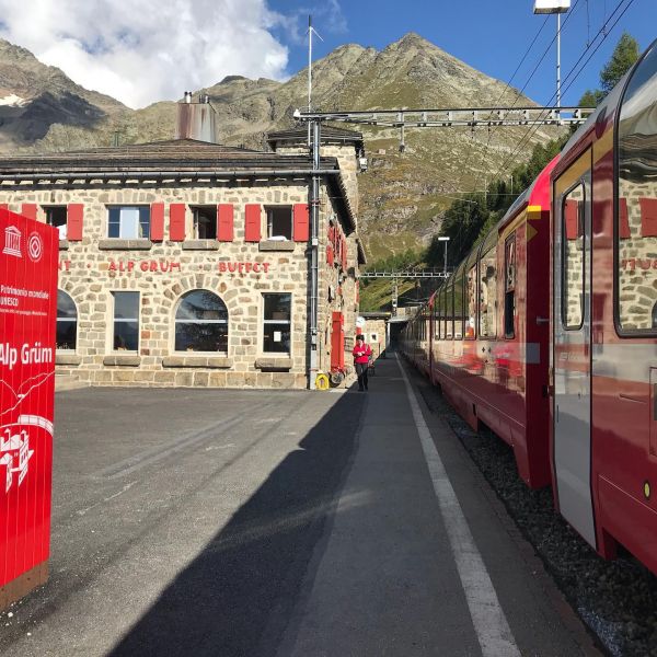 Bild von der Wandertour Entlang der Bernina-Bahn