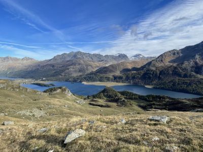 Durch die Hintertür ins Oberengadin. Wow-Effekt inklusive.
