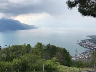 Hoch über dem Genfersee